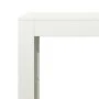 Leñero de acero blanco 100x40x80 cm de , Bolsas y soportes de leña - Ref: Foro24-850976, Precio: 95,29 €, Descuento: %