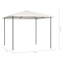 Cenador color crema 3x3x2,6 m 160 g/m² de vidaXL, Carpas y cenadores - Ref: Foro24-313608, Precio: 181,91 €, Descuento: %