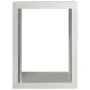 Leñero de acero inoxidable 60x40x80 cm de , Bolsas y soportes de leña - Ref: Foro24-851000, Precio: 147,04 €, Descuento: %