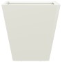 Jardinera hexagonal acero blanca 30x30x30 cm de , Maceteros y jardineras - Ref: Foro24-851040, Precio: 29,54 €, Descuento: %