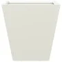 Jardinera hexagonal acero blanca 30x30x30 cm de , Maceteros y jardineras - Ref: Foro24-851040, Precio: 32,32 €, Descuento: %