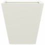 Jardinera hexagonal acero blanca 30x30x30 cm de , Maceteros y jardineras - Ref: Foro24-851040, Precio: 29,54 €, Descuento: %