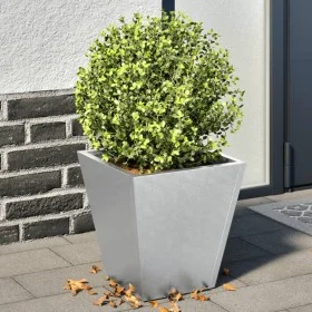 Jardineras 2 unidades acero galvanizado 30x30x30 cm de , Maceteros y jardineras - Ref: Foro24-851049, Precio: 42,88 €, Descue...