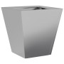 Jardineras 2 unidades acero galvanizado 30x30x30 cm de , Maceteros y jardineras - Ref: Foro24-851049, Precio: 37,55 €, Descue...