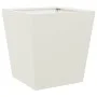 Jardinera de acero blanco 40x40x40 cm de , Maceteros y jardineras - Ref: Foro24-851054, Precio: 43,50 €, Descuento: %