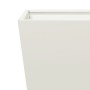 Jardinera de acero blanco 40x40x40 cm de , Maceteros y jardineras - Ref: Foro24-851054, Precio: 38,62 €, Descuento: %