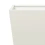 Jardinera de acero blanco 40x40x40 cm de , Maceteros y jardineras - Ref: Foro24-851054, Precio: 43,50 €, Descuento: %