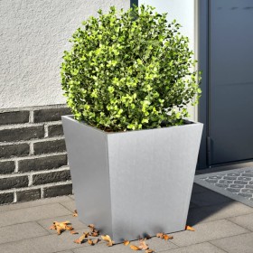 Jardineras 2 unidades acero galvanizado 40x40x40 cm de , Maceteros y jardineras - Ref: Foro24-851063, Precio: 48,79 €, Descue...