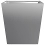 Jardineras 2 unidades acero galvanizado 40x40x40 cm de , Maceteros y jardineras - Ref: Foro24-851063, Precio: 48,79 €, Descue...