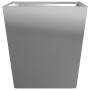 Jardineras 2 unidades acero galvanizado 40x40x40 cm de , Maceteros y jardineras - Ref: Foro24-851063, Precio: 48,79 €, Descue...