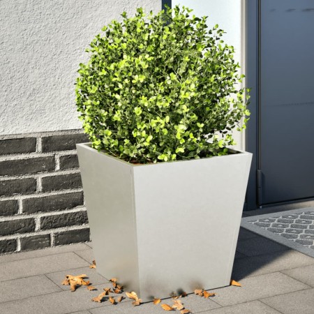 Jardineras 2 unidades acero inoxidable 40x40x40 cm de , Maceteros y jardineras - Ref: Foro24-851061, Precio: 82,04 €, Descuen...