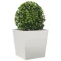 Jardineras 2 uds acero inoxidable 50x50x50 cm de , Maceteros y jardineras - Ref: Foro24-851075, Precio: 133,97 €, Descuento: %