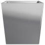Jardineras 2 uds acero galvanizado 50x50x50 cm de , Maceteros y jardineras - Ref: Foro24-851077, Precio: 66,70 €, Descuento: %