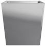 Jardineras 2 uds acero galvanizado 50x50x50 cm de , Maceteros y jardineras - Ref: Foro24-851077, Precio: 66,70 €, Descuento: %
