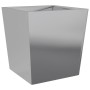 Jardineras 2 uds acero galvanizado 50x50x50 cm de , Maceteros y jardineras - Ref: Foro24-851077, Precio: 66,70 €, Descuento: %