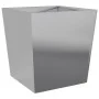 Jardineras 2 uds acero galvanizado 50x50x50 cm de , Maceteros y jardineras - Ref: Foro24-851077, Precio: 77,86 €, Descuento: %