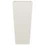 Jardinera acero blanca 35x35x75 cm de , Maceteros y jardineras - Ref: Foro24-851082, Precio: 63,40 €, Descuento: %