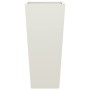 Jardinera acero blanca 35x35x75 cm de , Maceteros y jardineras - Ref: Foro24-851082, Precio: 63,40 €, Descuento: %