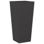 Jardinera de acero negra 35x35x75 cm de , Maceteros y jardineras - Ref: Foro24-851080, Precio: 59,99 €, Descuento: %