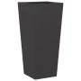 Jardinera de acero negra 35x35x75 cm de , Maceteros y jardineras - Ref: Foro24-851080, Precio: 66,16 €, Descuento: %