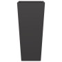 Jardinera de acero negra 35x35x75 cm de , Maceteros y jardineras - Ref: Foro24-851080, Precio: 59,99 €, Descuento: %