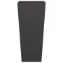 Jardinera de acero negra 35x35x75 cm de , Maceteros y jardineras - Ref: Foro24-851080, Precio: 66,16 €, Descuento: %