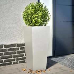 Jardineras 2 uds acero inoxidable 35x35x75 cm de , Maceteros y jardineras - Ref: Foro24-851089, Precio: 148,33 €, Descuento: %