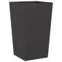 Jardinera de acero negra 45x45x75 cm de , Maceteros y jardineras - Ref: Foro24-851094, Precio: 89,58 €, Descuento: %
