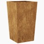 Jardineras 2 uds acero oxidado 45x45x75 cm de , Maceteros y jardineras - Ref: Foro24-851107, Precio: 106,66 €, Descuento: %