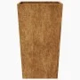 Jardineras 2 uds acero oxidado 45x45x75 cm de , Maceteros y jardineras - Ref: Foro24-851107, Precio: 129,77 €, Descuento: %