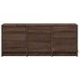 Mueble de TV LED madera ingeniería marrón roble 97x34x40 cm de , Muebles TV - Ref: Foro24-852242, Precio: 75,93 €, Descuento: %