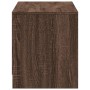 Mueble de TV LED madera ingeniería marrón roble 97x34x40 cm de , Muebles TV - Ref: Foro24-852242, Precio: 75,93 €, Descuento: %
