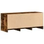 Mueble de TV LED madera ingeniería roble ahumado 97x34x40 cm de , Muebles TV - Ref: Foro24-852240, Precio: 72,67 €, Descuento: %
