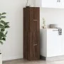 Armario botiquín madera ingeniería marrón roble 30x41x144,5 cm de , Taquillas y armarios de almacenamiento - Ref: Foro24-8551...