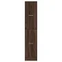 Armario botiquín madera ingeniería marrón roble 30x41x144,5 cm de , Taquillas y armarios de almacenamiento - Ref: Foro24-8551...