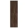 Armario botiquín madera ingeniería marrón roble 30x41x144,5 cm de , Taquillas y armarios de almacenamiento - Ref: Foro24-8551...