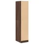 Armario botiquín madera ingeniería marrón roble 30x41x144,5 cm de , Taquillas y armarios de almacenamiento - Ref: Foro24-8551...