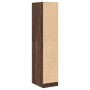 Armario botiquín madera ingeniería marrón roble 30x41x144,5 cm de , Taquillas y armarios de almacenamiento - Ref: Foro24-8551...
