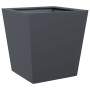 Jardinera de acero gris antracita 40x40x40 cm de , Maceteros y jardineras - Ref: Foro24-851056, Precio: 41,20 €, Descuento: %