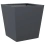Jardinera de acero gris antracita 40x40x40 cm de , Maceteros y jardineras - Ref: Foro24-851056, Precio: 43,48 €, Descuento: %