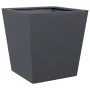Jardinera de acero gris antracita 40x40x40 cm de , Maceteros y jardineras - Ref: Foro24-851056, Precio: 43,48 €, Descuento: %
