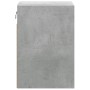 Mueble de TV de pared con luces LED gris hormigón 41x31x45 cm de , Muebles TV - Ref: Foro24-852277, Precio: 55,71 €, Descuent...