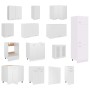 Juego de muebles de cocina 14 piezas aglomerado blanco de , Armarios de cocina - Ref: Foro24-3067666, Precio: 1,00 €, Descuen...