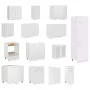 Juego de muebles de cocina 14 piezas aglomerado blanco de , Armarios de cocina - Ref: Foro24-3067666, Precio: 999,88 €, Descu...
