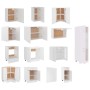 Juego de muebles de cocina 14 piezas aglomerado blanco de , Armarios de cocina - Ref: Foro24-3067666, Precio: 1,00 €, Descuen...