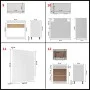 Juego de muebles de cocina 14 piezas aglomerado blanco de , Armarios de cocina - Ref: Foro24-3067666, Precio: 999,88 €, Descu...