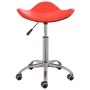 Silla de comedor giratoria de cuero sintético roja de , Sillas de comedor - Ref: Foro24-3088567, Precio: 55,10 €, Descuento: %