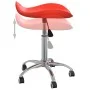 Silla de comedor giratoria de cuero sintético roja de , Sillas de comedor - Ref: Foro24-3088567, Precio: 55,10 €, Descuento: %