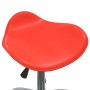 Silla de comedor giratoria de cuero sintético roja de , Sillas de comedor - Ref: Foro24-3088567, Precio: 56,04 €, Descuento: %