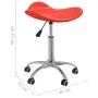 Silla de comedor giratoria de cuero sintético roja de , Sillas de comedor - Ref: Foro24-3088567, Precio: 55,10 €, Descuento: %